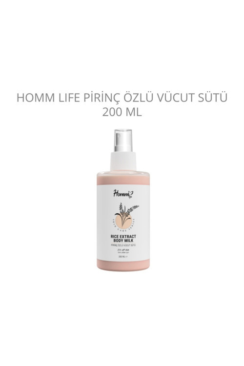 Pirinç Özlü Vücut Sütü