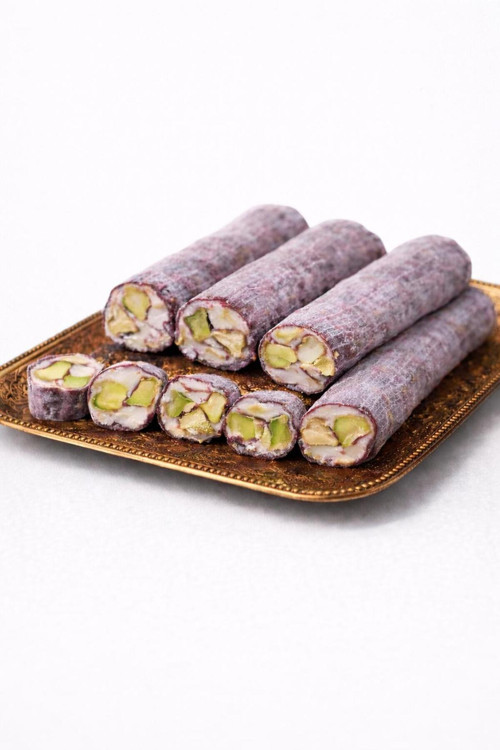 Parmak Böğürtlenli Fıstıklı Lokum 500 Gr