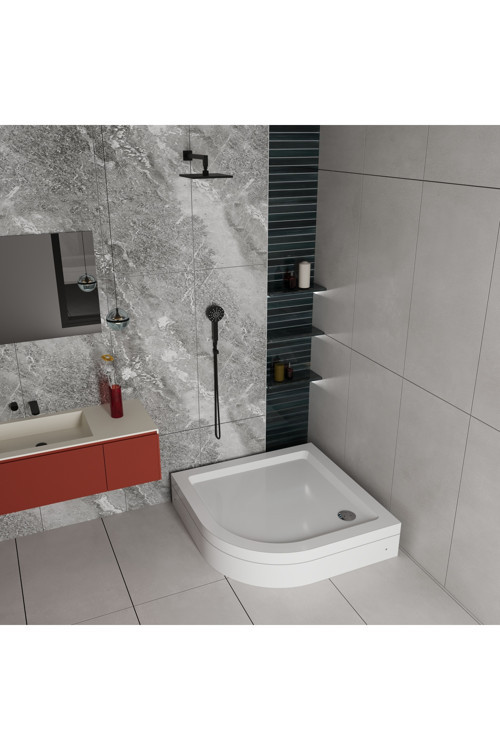 80 x 80 Oval Panelli H:15 Duş Teknesi