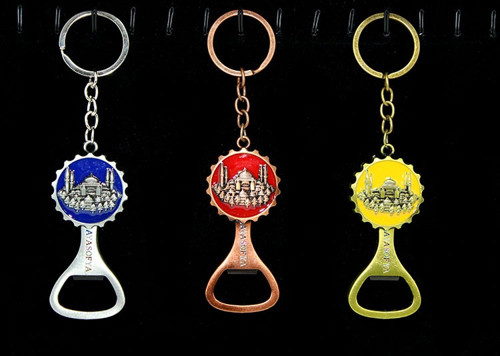 Metal Ayasofya Anahtarlık Ve Açacak