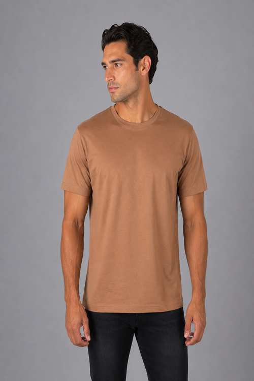 Markas Taba Bisiklet Yaka T-shirt