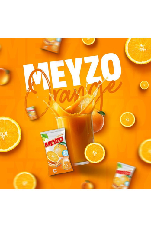Meyzo Portakal Aromalı Toz Içecek24 Lü 9 Gr