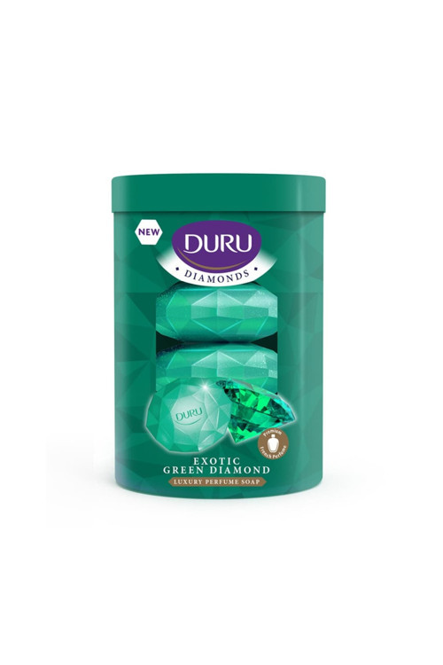 5 Adet Diamonds Exotic Green Katı Sabun 4X90 360 Gr