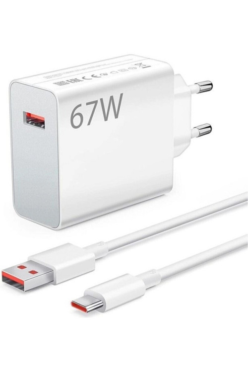 starefsane Redmi Note 12 Pro 5G Uyumlu 67 Watt Hızlı Şarj adaptörü Pirani