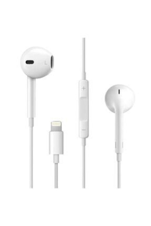 FİOPLUS Ios 7-8 Uyumlu Lightning Konnektörlü Bluetooth Özellikli Kulaklık Beyaz