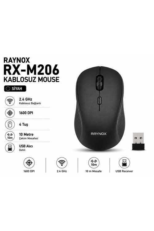 RX-M206 Kablosuz Mouse