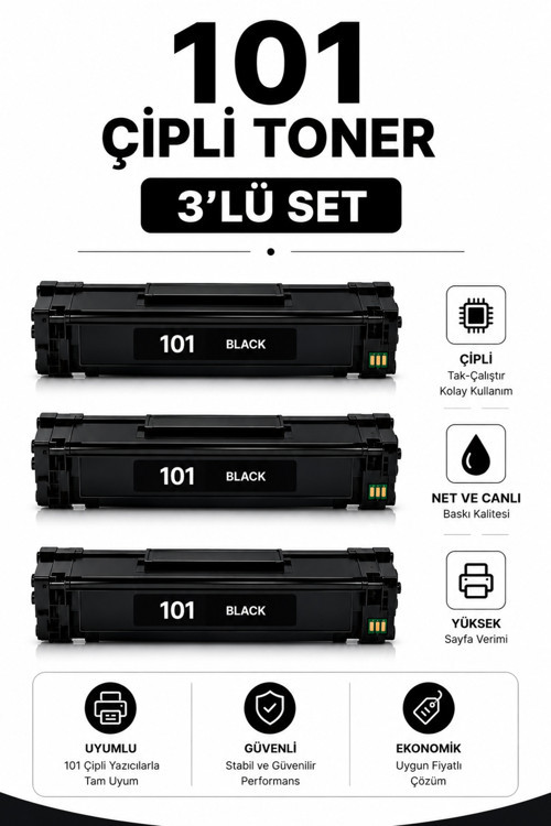 101 Çipli Toner