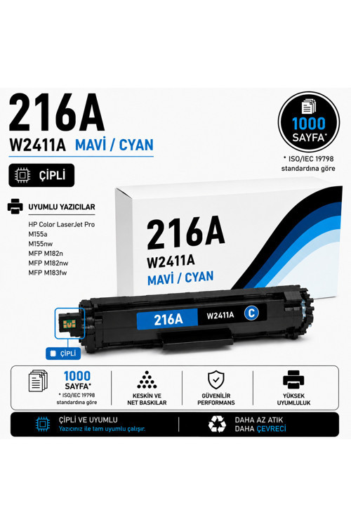 HP 216A-W2411A Mavi
