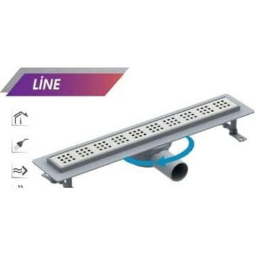 Seramik Uyumlu Duş Kanalı 40 cm