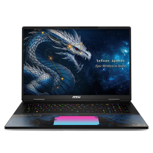 TITAN 18 HX DRAGON EDITION DRACO EPIC A2WJ-1223TR ULTRA 9 96GB DDR5 4TB SSD 24GB RTX5090 18.0'' UHD+ MINILED 240Hz W11 NOTEBOOK