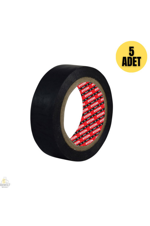 Elektrik Bandı İzole Bant Siyah (5ADET)