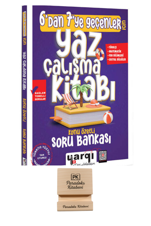 Yargı 6'dan 7'ye Geçenler İçin Yaz Çalışma Kitabı ve Telefon Standı