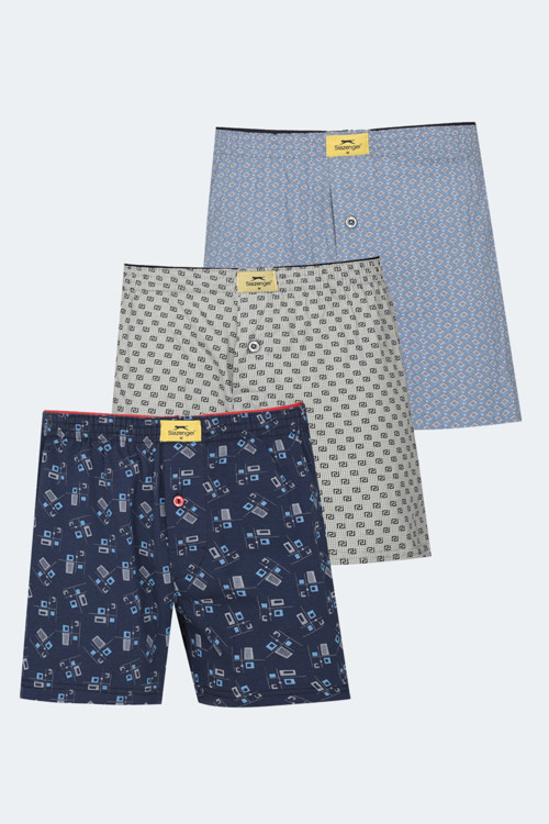 HEGEL 3 lü Set Erkek Karışık Boxer