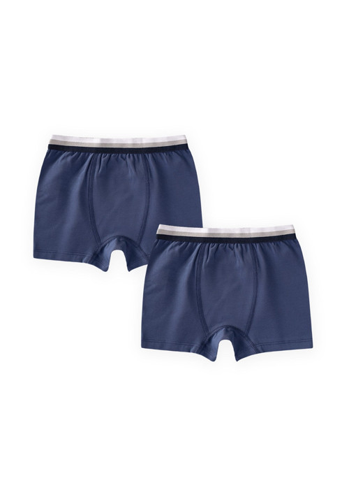 İkili Boxer 2-9 Yaş İndigo Mavi