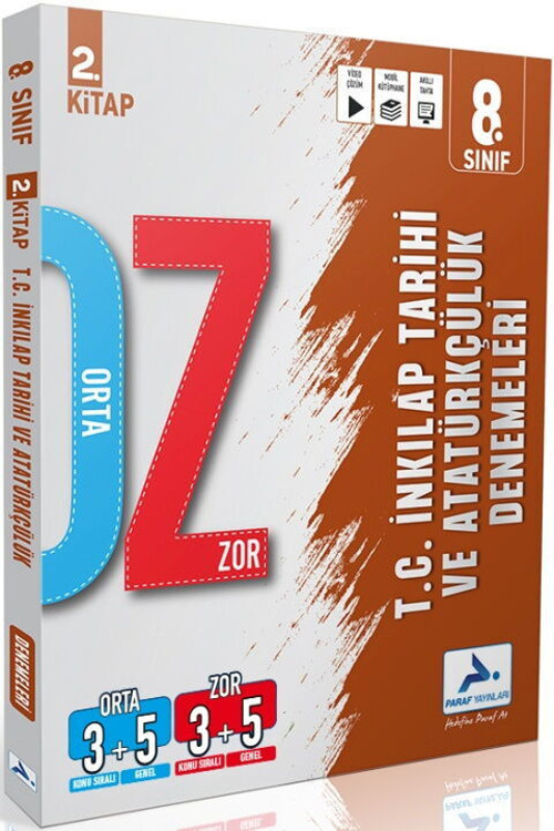 8. Sınıf İnkılap Tarihi ve Atatürkçülük Orta Zor Branş Deneme