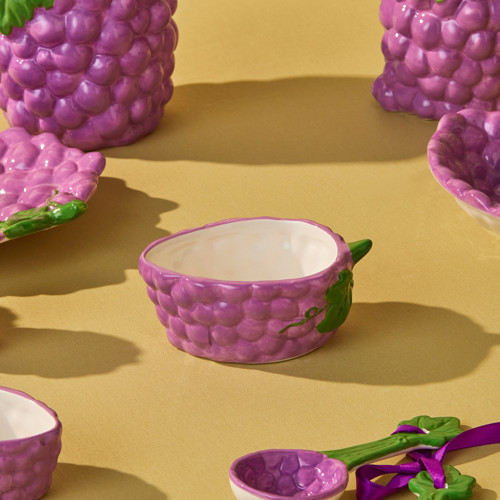 Grape Üzüm Desenli Çerezlik 12 cm
