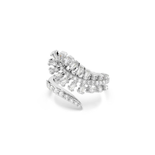 5757835 Swarovski Yüzük Vıenna:Rıng Feather Whı/Rhs 50