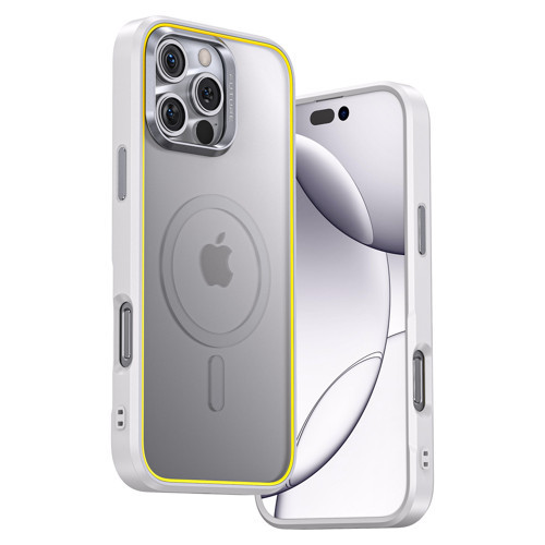 The Future Iphone 16 Pro Kılıfı, Magsafe Uyumlu Telefon Kılıfı, Beyaz