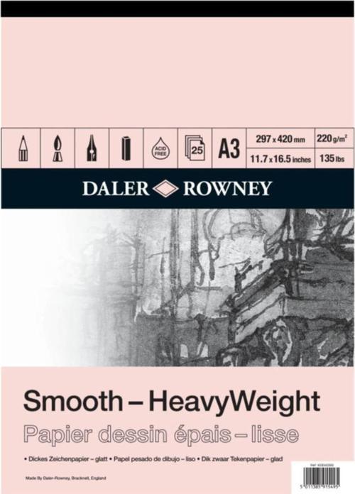 Heavyweight Eskiz Blok - A3 - 220gr - 25yp