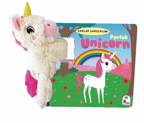 Parlak Unicorn - Şaklat Sarılalım (Oyuncaklı Kitap)