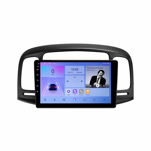 Hyundai Accent Era Android Multimedya (2006-2012) CarPlay Android Auto Navigasyon 4GB RAM 32GB