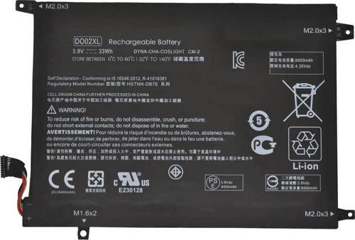 Hp Pavilion X2 10-n102nt  Batarya ile Uyumlu Pil