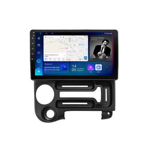 Hyundai Atos Android Multimedya (1998-2009) CarPlay Android Auto Navigasyon Kameralı 4GB RAM 32GB