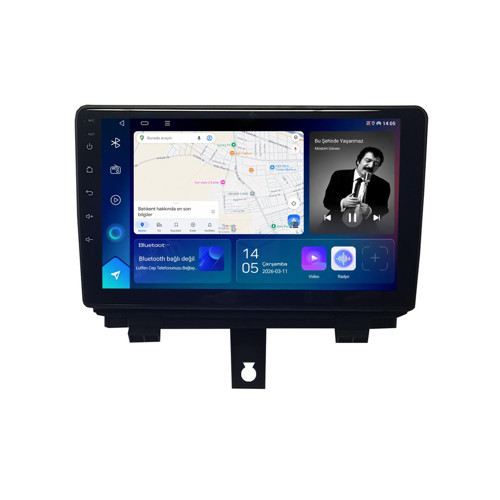 Audi A3 Android Multimedya (2013-2020) CarPlay Android Auto Navigasyon Kameralı 4GB RAM 32GB