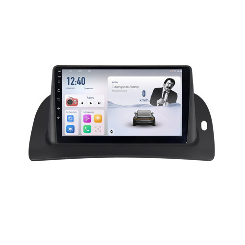 Renault Kangoo Multix Android Multimedya (2019-2021) CarPlay Android Auto Navigasyon 4GB RAM 32GB