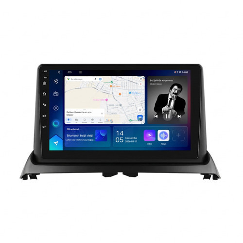 Renault Symbol Android Multimedya (2002-2006) CarPlay Android Auto Navigasyon Kameralı 4GB RAM 32GB
