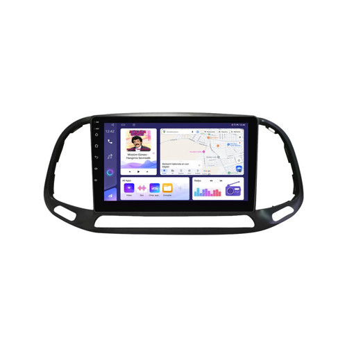 Fiat Doblo Combi D4 Android Multimedya (2015-2023) CarPlay Android Auto Navigasyon 4GB RAM 32GB
