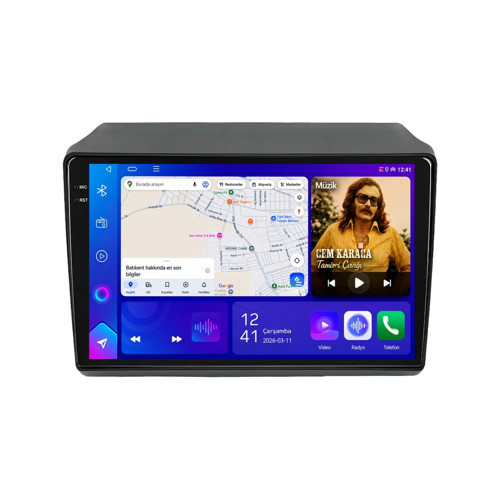 Citroen Jumper Android Multimedya (2012-2024) CarPlay Android Auto Navigasyon Kameralı 4GB RAM 32GB
