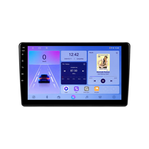 Toyota Yaris Android Multimedya (2000-2006) CarPlay Android Auto Navigasyon Kameralı 4GB RAM 32GB
