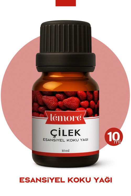 Çilek Koku Yağı Buhurdanlık Yağı Difüzör Esansı Küre 10ml