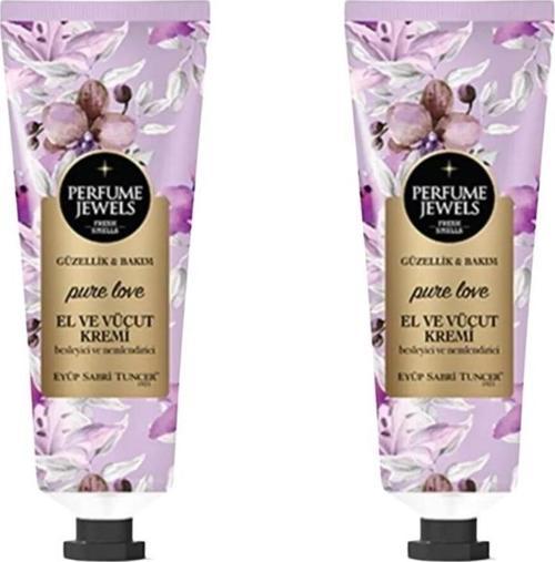 Perfume Jewels Pure Love El Ve Vücut Kremi 50 Ml X 2