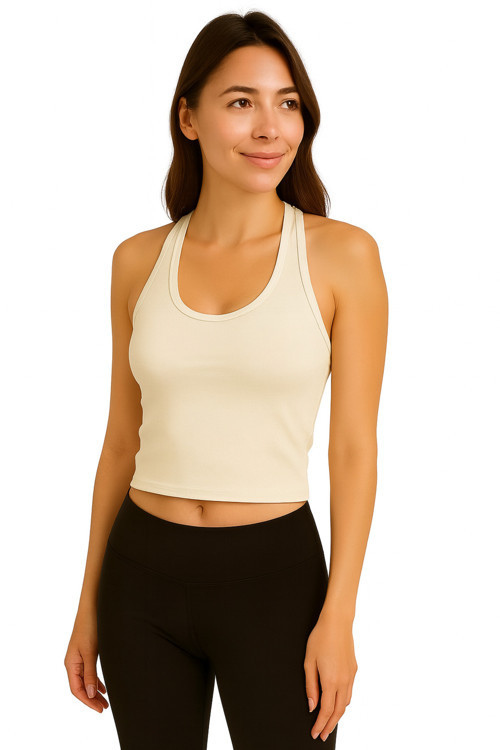 Body Kadın %95 Viskon Ring Örme Kumaş Halter Yaka Body