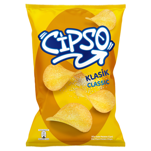 Cips İnce Parti Boy 160 G Klasik (6'li Paket)