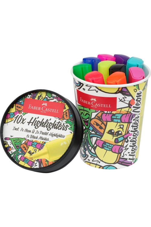 Textliner Ice Cream Neon Fosforlu Kalem Seti 10'lu
