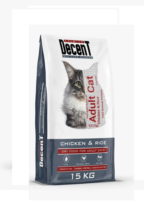 Premium Tavuklu Kedi Maması 15 kg