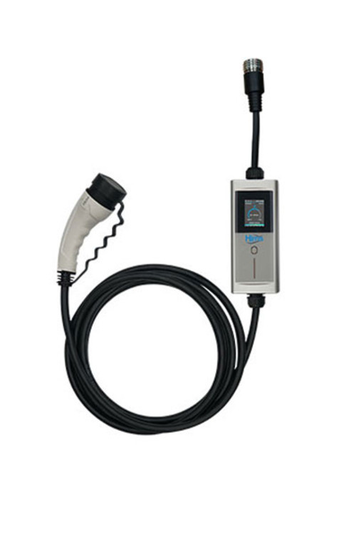 Hctk-22-G 22Kw Destekli Gümüş Taşınabilir Elektrikli Araç Şarj İstasyonu