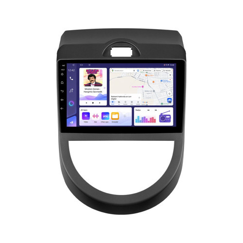 Kia Soul Android Multimedya (2011-2013) CarPlay Android Auto Navigasyon Kameralı 8GB RAM 128GB