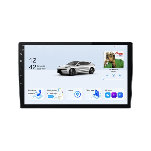Kia Ceed Android Multimedya (2008-2011) CarPlay Android Auto Navigasyon Kameralı 4GB RAM 64GB