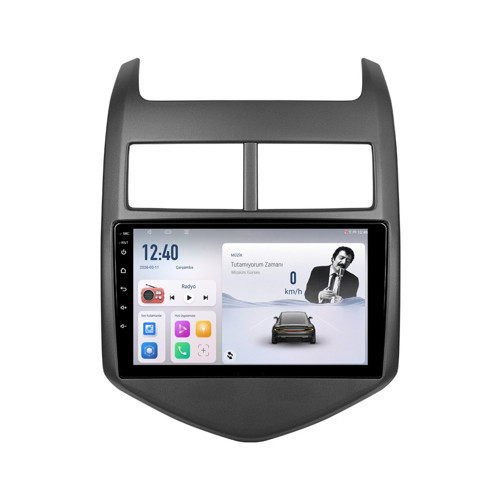 Chevrolet Aveo Android Multimedya (2011-2013) CarPlay Android Auto Navigasyon Kameralı 8GB RAM 64GB