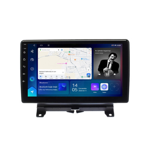 Land Rover Range Rover Sport Android Multimedya (2005-2009) CarPlay Android Auto 8GB RAM 128GB