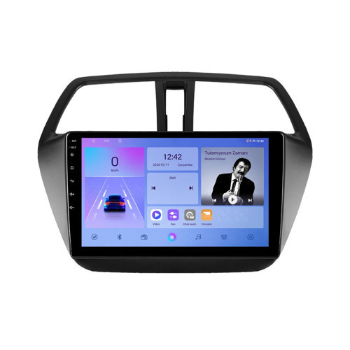 Suzuki S-Cross Android Multimedya (2013-2021) CarPlay Android Auto Navigasyon Kameralı 8GB RAM 64GB