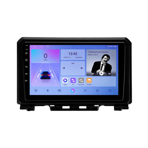 Suzuki Jimny Android Multimedya (2018-2022) CarPlay Android Auto Navigasyon Kameralı 6GB RAM 64GB