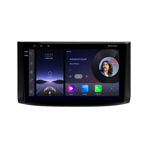 Chevrolet Aveo Android Multimedya (2007-2012) CarPlay Android Auto Navigasyon Kameralı 4GB RAM 64GB