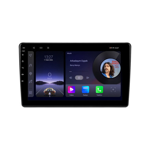 Audi A4 Android Multimedya (2009-2016) CarPlay Android Auto Navigasyon Kameralı 6GB RAM 64GB