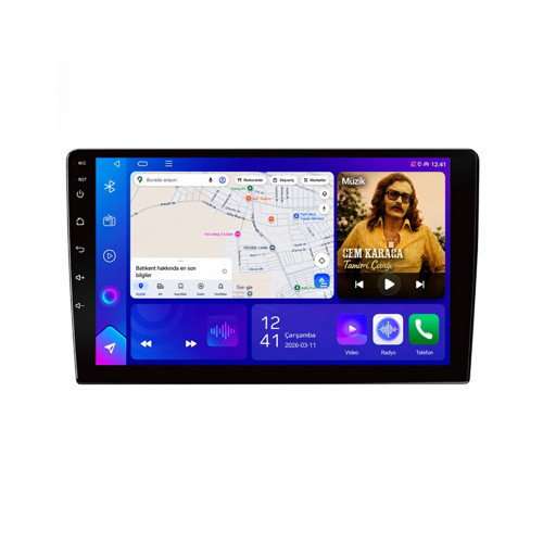Skoda Fabia Android Multimedya (2001-2007) CarPlay Android Auto Navigasyon Kameralı 6GB RAM 64GB