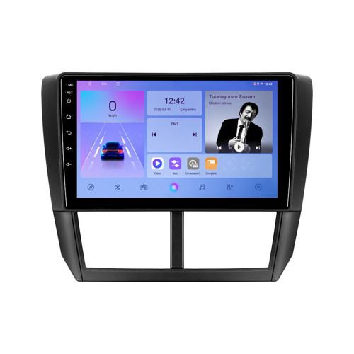 Subaru Impreza Android Multimedya (2008-2012) CarPlay Android Auto Navigasyon 8GB RAM 128GB Pro